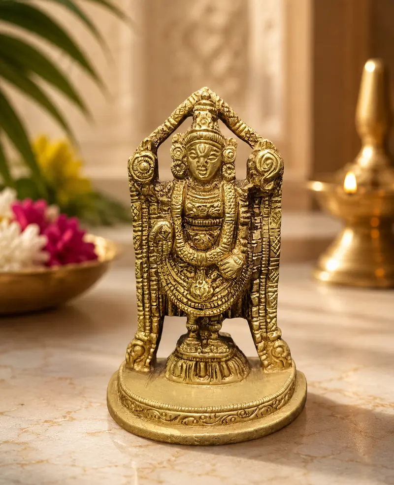 Relaxing Ganesh handcrafted wooden idol